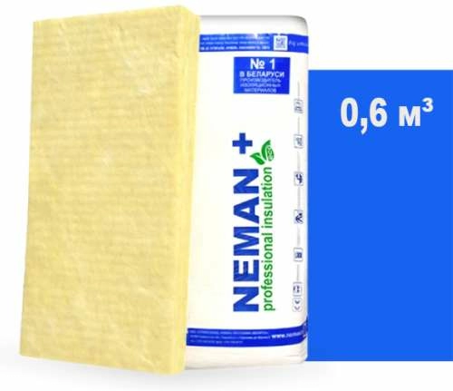 Плита из стекловолокна П-15 16х50х610х1220, Неман+