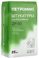 Штукатурка тонкослойная ZP-05, 25 кг – ТСК Дипломат