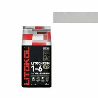 Затирка LITOCHROM 1-6 EVO, Оттенок LE.100 Пепельно-белый, мешок, 2 кг, LITOKOL – ТСК Дипломат