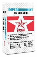 Цемент ПЦ-500-Д0-Н в мешках, Русеан, 40 кг