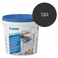 Шовный заполнитель (затирка) KERAPOXY EASY DESIGN №120, черный, Mapei, 2 кг – ТСК Дипломат