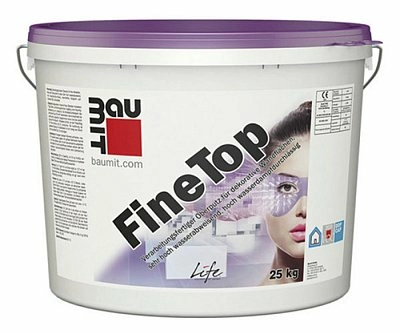 Декоративная универсальная штукатурка Baumit FineTop База, 25 кг