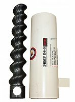Шнековая пара D6-3 STEEL белая, M-TEC