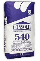 CONSOLIT 540 Штукатурка гидроизоляционная, 25кг КОНСОЛИТ