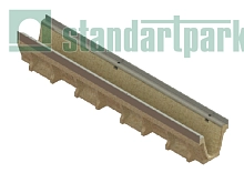 Лоток водоотводный полимербетонный CompoMax Drive ЛВ-V.10.16.26–П-У02 70671V/02, класс D400, Стандартпарк