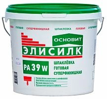 Шпаклевка готовая суперфинишная ОСНОВИТ ЭЛИСИЛК РА39 W (ведро 16 кг) – ТСК Дипломат