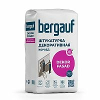 DEKOR FASAD, 25 кг, Декоративная штукатурка "короед", Bergauf