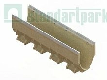 Лоток водоотводный полимербетонный CompoMax Drive ЛВ-V.20.26.41–П-У16 75671V/16, класс Е600, Стандартпарк