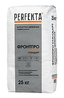 Штукатурка цементная универсальная Фронтпро Стандарт, Perfekta, 25 кг