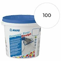 Шовный заполнитель (затирка) KERAPOXY EASY DESIGN №100, белый, Mapei, 2 кг – ТСК Дипломат