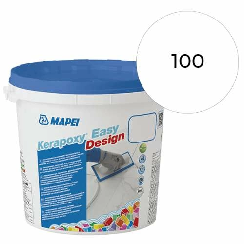 Шовный заполнитель (затирка) KERAPOXY EASY DESIGN №100, белый, Mapei, 2 кг – ТСК Дипломат