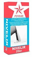 Пол наливной быстротвердеющий NIVELIR, тонкослойный, Русеан, 3-80 мм, 20 кг