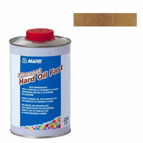 Масло для окрашивания и отделки деревянных полов ULTRACOAT HARD OIL FAST ACACIA, Акация, Mapei, 1 л – ТСК Дипломат