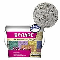Декоративная штукатурка Боларс Mineral Bark Оптима 2,5, акриловая, короед, ведро 25 кг