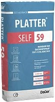 Наливной пол Dauer Platter SELF 59, Наливной пол высокопрочный 25 кг, мешок