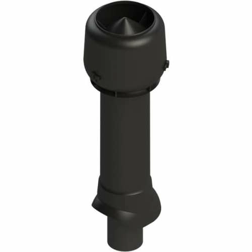 Вентиляционный выход с утеплителем TP-86.110/160/700 черный