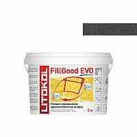 Готовая полиуретановая затирка FillGood EVO, ведро, 2 кг, Оттенок F.140 Nero Grafite, LITOKOL – ТСК Дипломат