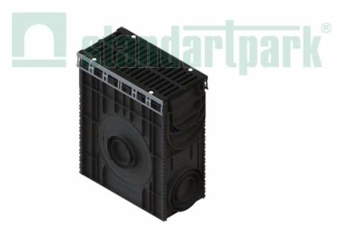 Пескоуловитель пластиковый  сборный PolyMax Drive ПУC-20.26.60-ПП с РВ щель ВЧ кл.D (к-т) 085800734, класс D400, Стандартпарк