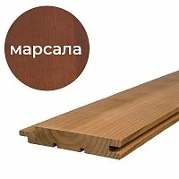 Вагонка из термососны 18x90x3000 мм, Марсала – ТСК Дипломат