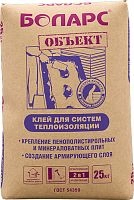 Клей для ТЕПЛОИЗОЛЯЦИИ (серия ОБЪЕКТ), 25 кг – ТСК Дипломат