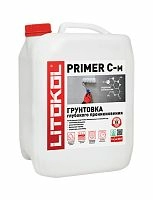 Грунтовка глубокого проникновения PRIMER C-M, LITOKOL, канистра, 10 кг – ТСК Дипломат