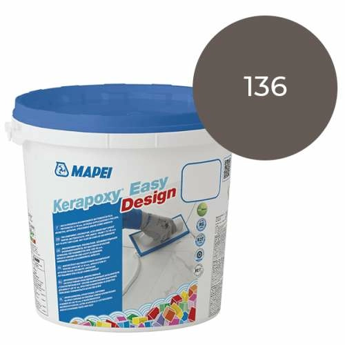 Шовный заполнитель (затирка) KERAPOXY EASY DESIGN №136, Гончарная глина, Mapei, 2 кг – ТСК Дипломат