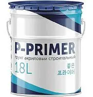 Грунт акриловый строительный Старатели P-PRIMER joh-eun 18 л, Старатели