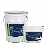 B-Floor Epoxy Base Aqua, 20 кг, Двухкомпонентное эпоксидное наливное покрытие, Bergauf – ТСК Дипломат