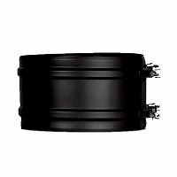 Усиленный хомут, Permeter, 50 мм, D150, черный, Schiedel