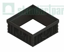 Надставка пластиковая на дождеприемник 300х300 PolyMaxBasic НДП-30.30-ПП 8370-Н, Стандартпарк
