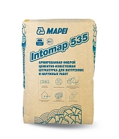 Intomap 535, 25 кг, Армированная фиброй цементно-известковая штукатурка – ТСК Дипломат