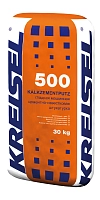 KALKZEMENT-MASCHINENPUTZ 500, Гладкая машинная цементно-известковая штукатурка, белая, KREISEL