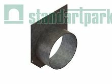 Заглушка торцевая стальная ЗЛВ-15.21.16-Б-ОС с водоотводом 6121-409Б-D, Стандартпарк