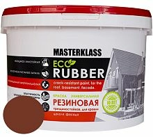 Краска резиновая кирпичная, 10 кг