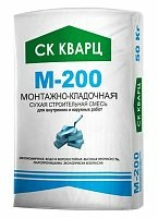 Смесь сухая монтажно-кладочная М200 ГОСТ, 50 кг
