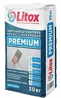 Гипсовая штукатурка Литокс PREMIUM, 30 кг – ТСК Дипломат