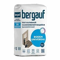 BODEN UNIVERSAL, 20 кг, Смесь сухая напольная самовыравнивающаяся, Bergauf