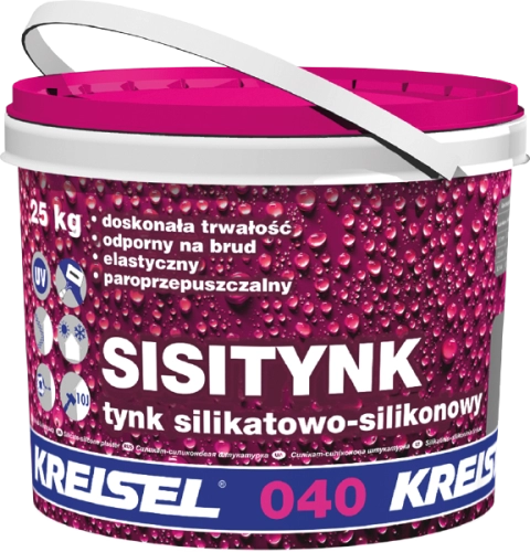 SISITYNK 040, Силикатно-силиконовая декоративная штукатурка, KREISEL – ТСК Дипломат