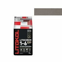 Затирка LITOCHROM 1-6 EVO, Оттенок LE.130 Серый, мешок, 2 кг, LITOKOL – ТСК Дипломат