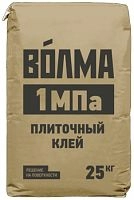 Смесь сухая клеевая на цементом вяжущем С0 Т "ВОЛМА-1 МПа", 25 кг – ТСК Дипломат