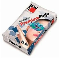 Цветная затирка для швов Baumit Baumacol PremiumFuge (белый, серебристо-серый, серый шелк, цементно-серый), 25 кг