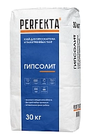 PERFEKTA Гипсолит клей монтажный, мешок, 30 кг