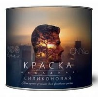 Краска ONLYeco силиконовая, фасадная, Ecoroom, 5 л, ведро – ТСК Дипломат