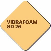 Эластомер Вибрафом (Vibrafoam)  SD 220 светло-оранжевый (2м х 0,5м x 12,5мм) 1м2 – ТСК Дипломат