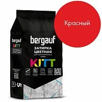 KITT, 5 кг, Затирка для плиточных швов, цвет Красный, Bergauf – ТСК Дипломат