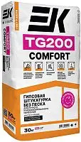 ЕК TG200 COMFORT гипсовая штукатурка на минеральном наполнителе, 30 кг мешок ЕК Кемикал