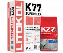 Клей для укладки плитки SUPERFLEX K77 (класс С2 TE S1), 25 кг, LITOKOL – ТСК Дипломат