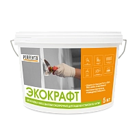 Шпаклевка гипсовая универсальная высокопрочная Экокрафт, Perfekta, 5 кг