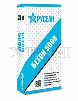 Отделочный ровнитель для пола 10-50 мм, BETON 5000, Русеан, 25 кг – ТСК Дипломат