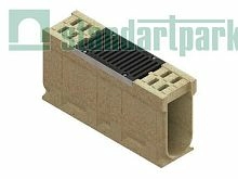 Блок монолитный водоотводный полимербетонный CompoMax БМВ-20.29.51-РПУ-П-5 с РВ щель ВЧ кл. Е (к-т) 0759058, класс Е600, Стандартпарк